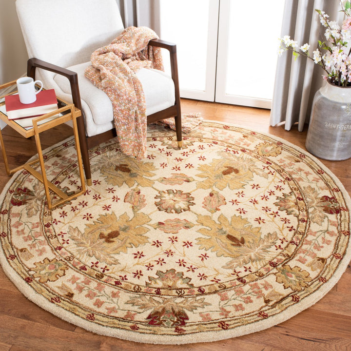 SAFAVIEH Anatolia Collection AN540A Handmade Ivory Rug Image 8