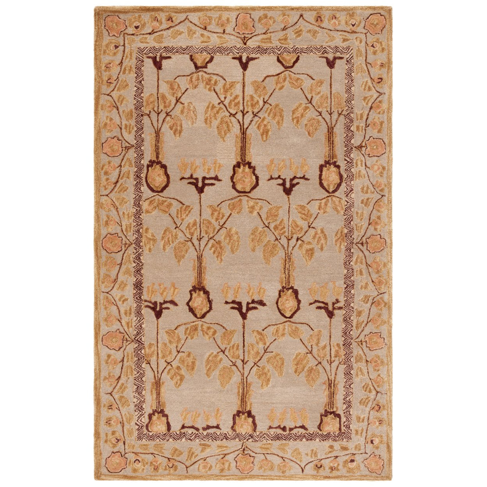 SAFAVIEH Anatolia AN542B Handmade Ivory / Gold Rug Image 2