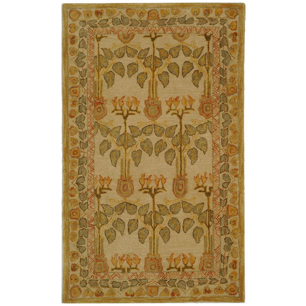 SAFAVIEH Anatolia Collection AN542A Handmade Ivory Rug Image 6