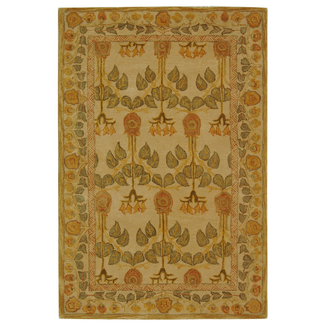 SAFAVIEH Anatolia Collection AN542A Handmade Ivory Rug Image 7