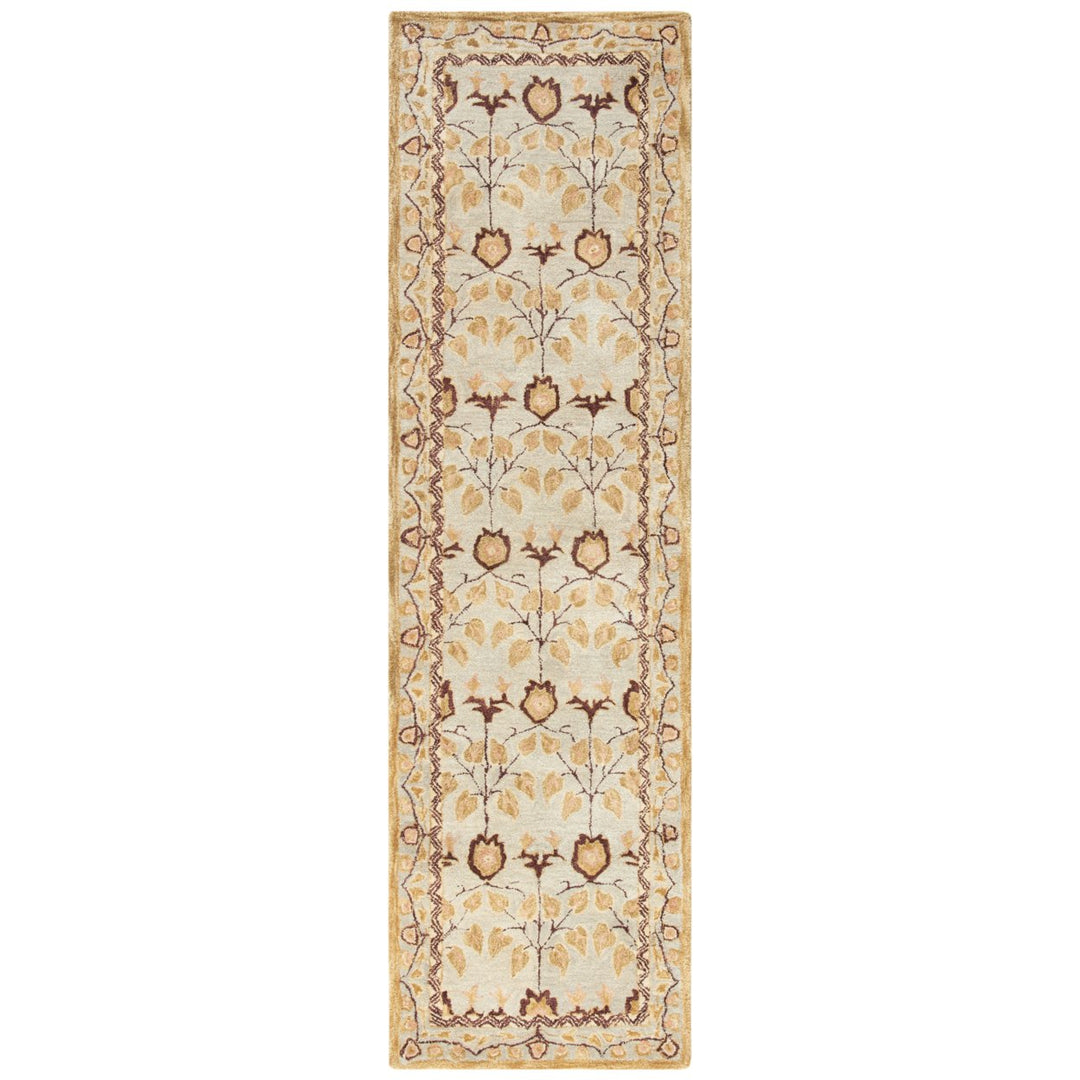 SAFAVIEH Anatolia AN542B Handmade Ivory / Gold Rug Image 5