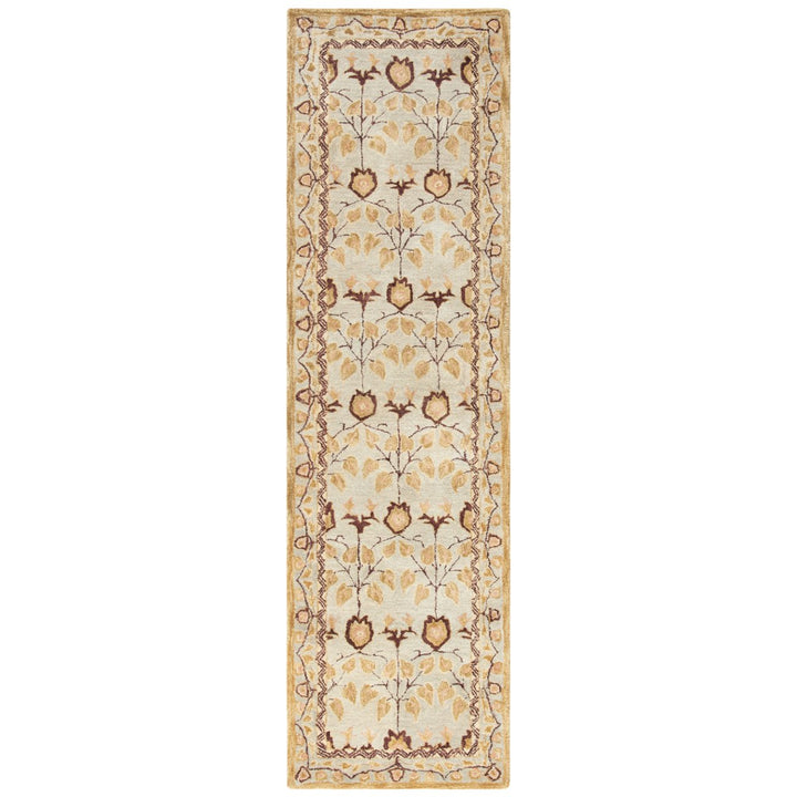 SAFAVIEH Anatolia AN542B Handmade Ivory / Gold Rug Image 5