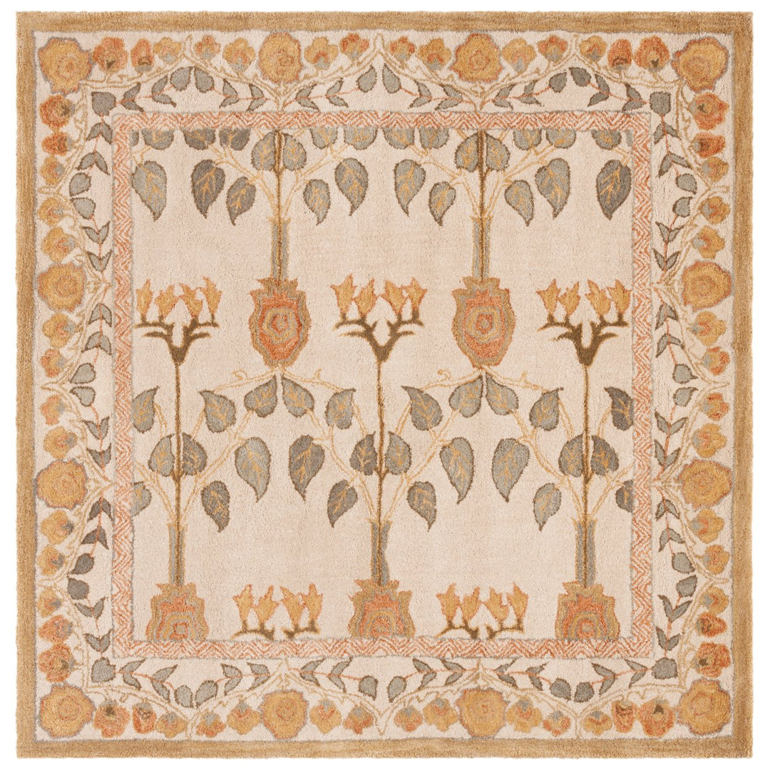 SAFAVIEH Anatolia Collection AN542A Handmade Ivory Rug Image 9