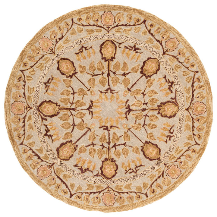 SAFAVIEH Anatolia AN542B Handmade Ivory / Gold Rug Image 7