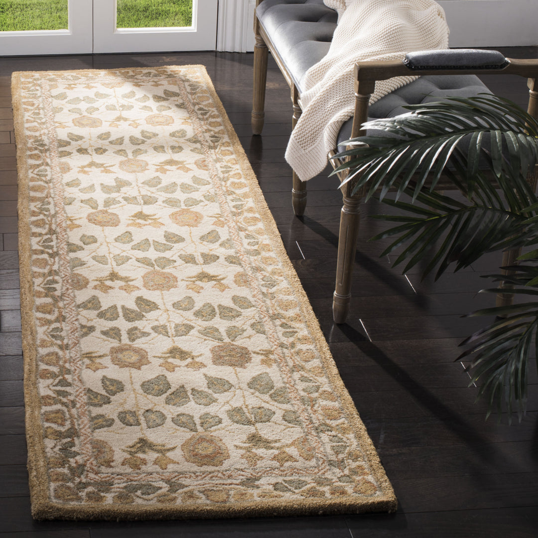 SAFAVIEH Anatolia Collection AN542A Handmade Ivory Rug Image 11