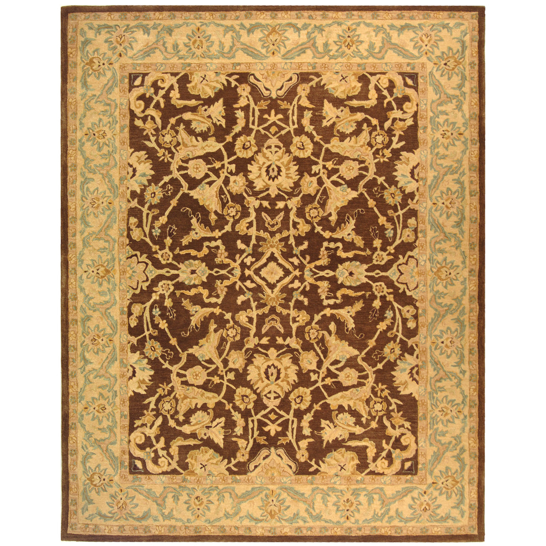 SAFAVIEH Anatolia AN545B Handmade Brown / Tan Rug Image 1