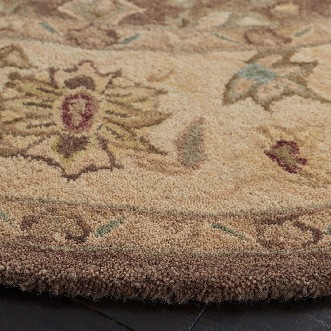 SAFAVIEH Anatolia AN557B Handmade Brown / Beige Rug Image 5