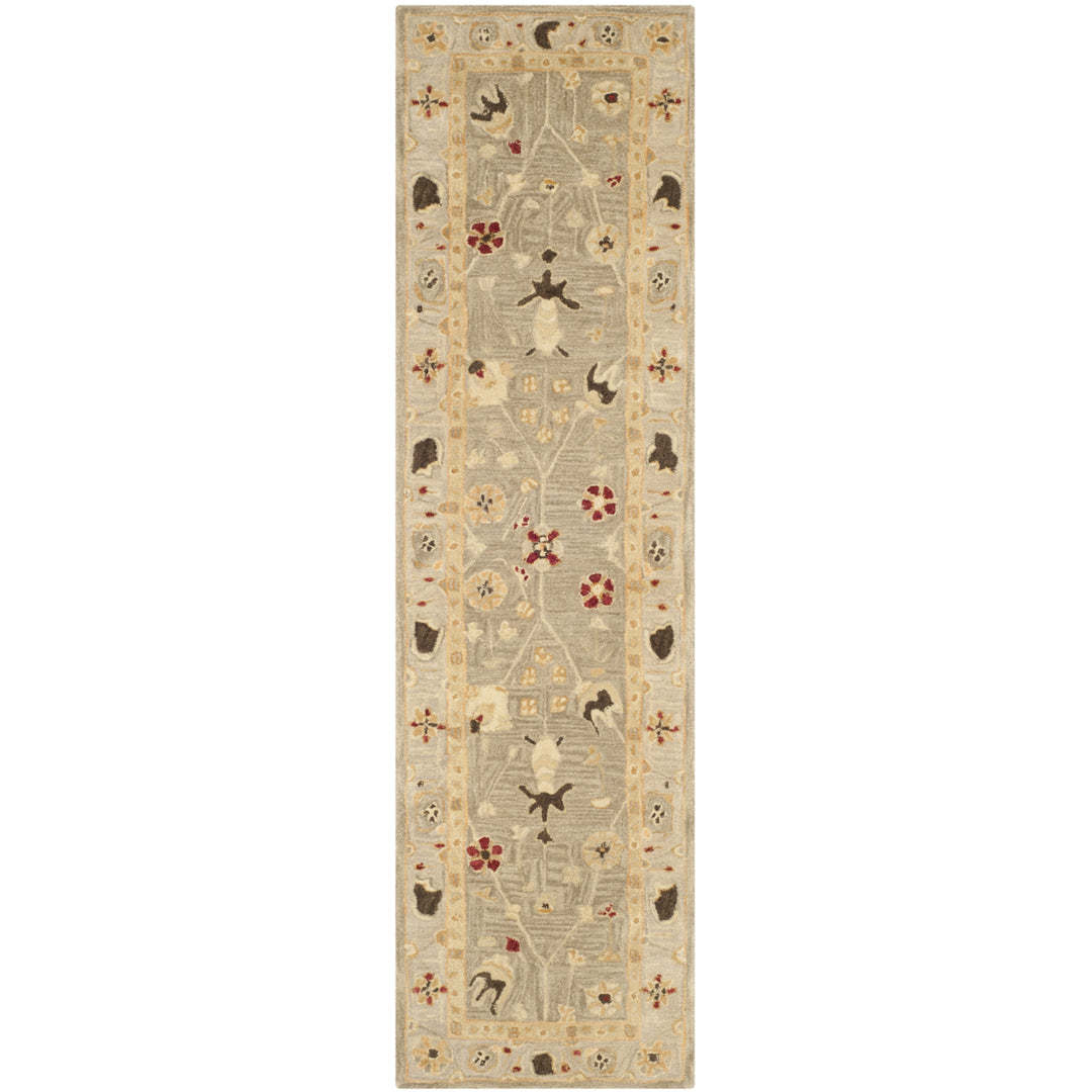 SAFAVIEH Anatolia AN559A Handmade Beige / Sage Rug Image 5