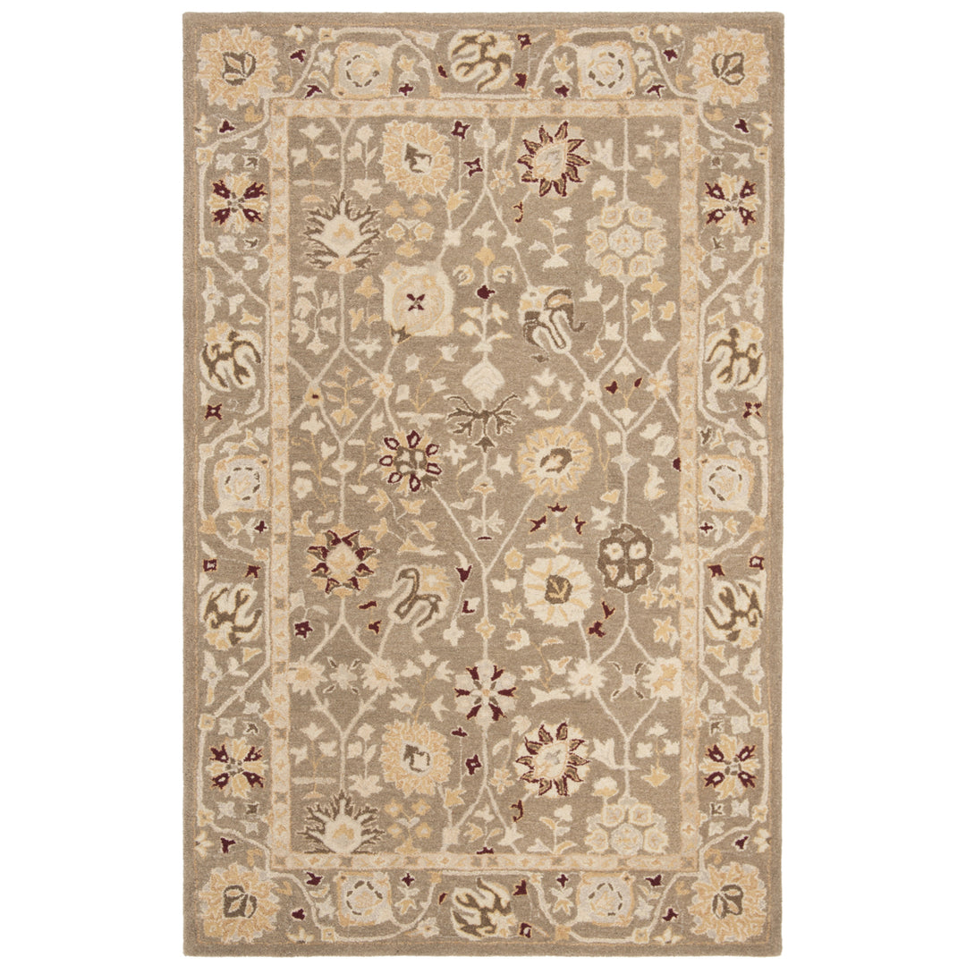 SAFAVIEH Anatolia AN559A Handmade Beige / Sage Rug Image 9