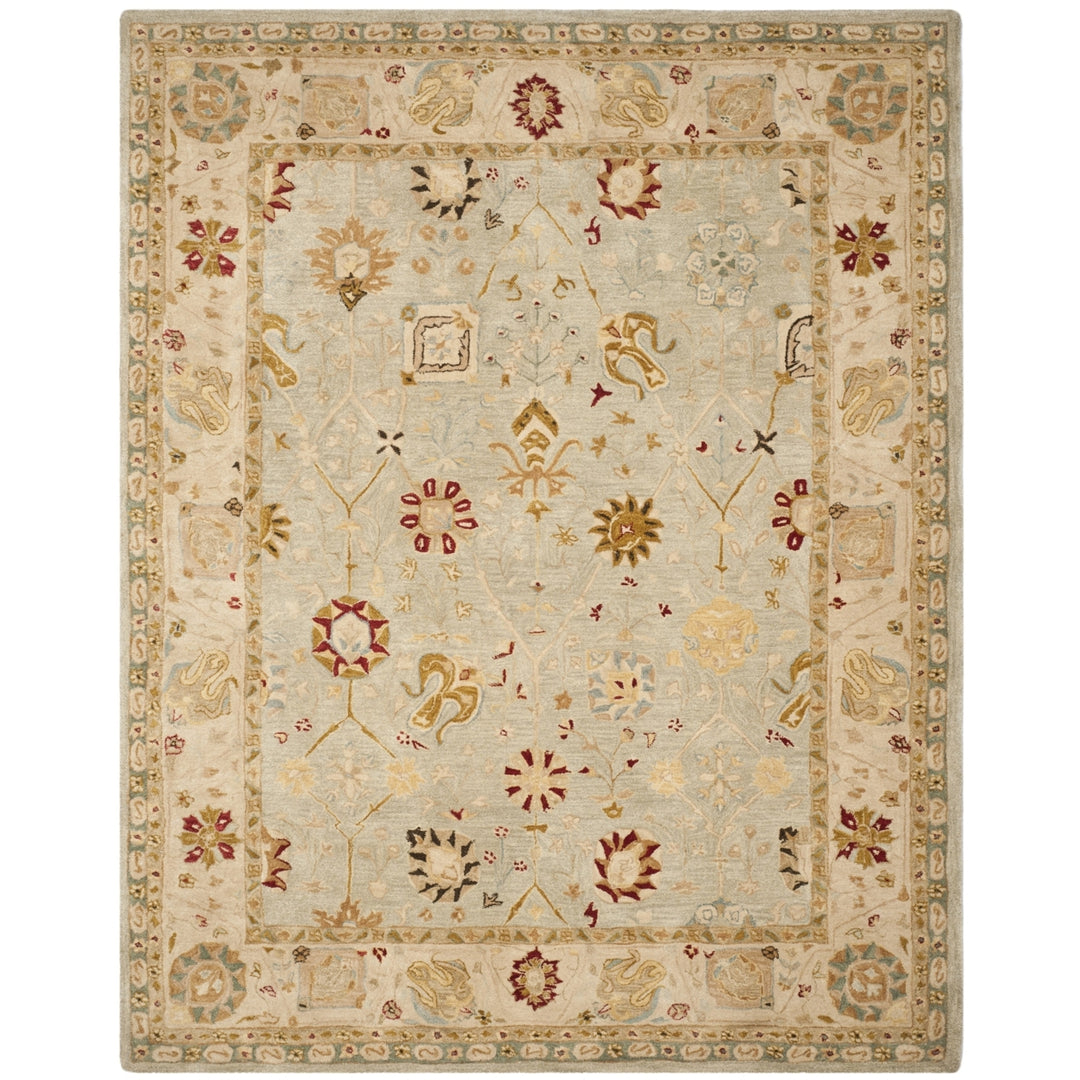 SAFAVIEH Anatolia AN559B Handmade Taupe / Beige Rug Image 1