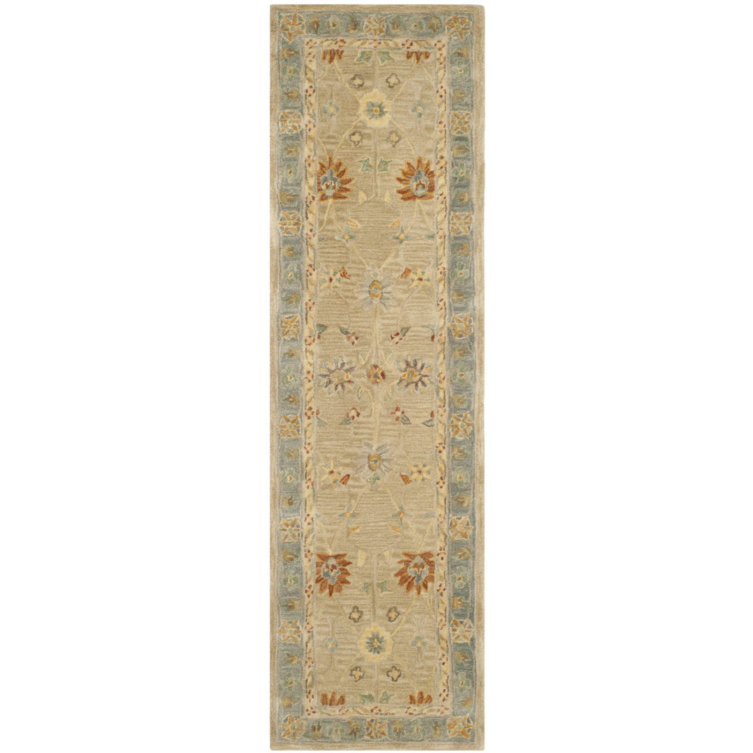 SAFAVIEH Anatolia AN561A Handmade Taupe / Grey Rug Image 5