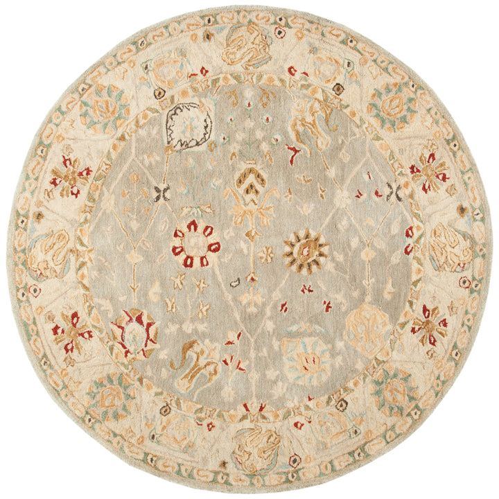 SAFAVIEH Anatolia AN559B Handmade Taupe / Beige Rug Image 4