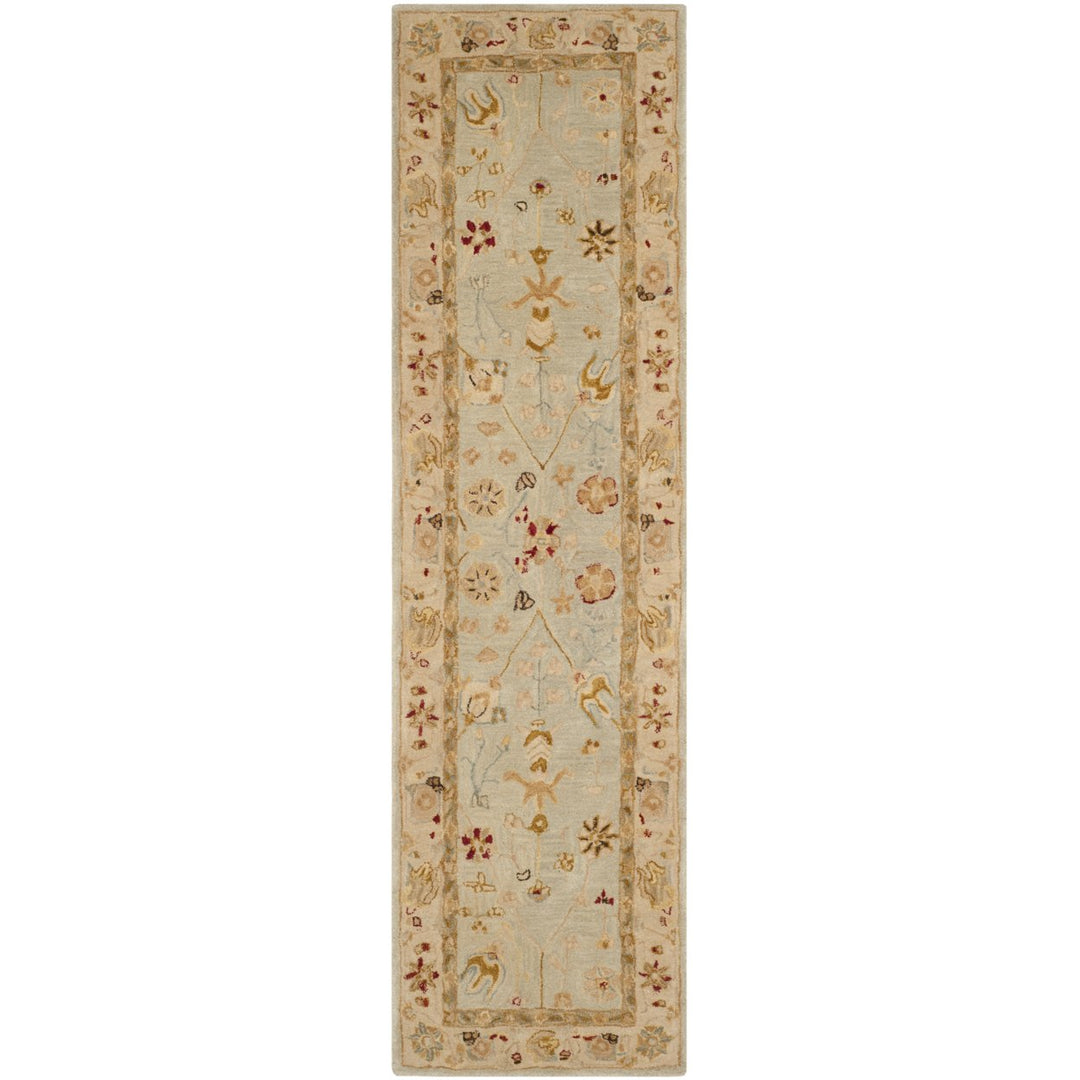 SAFAVIEH Anatolia AN559B Handmade Taupe / Beige Rug Image 1