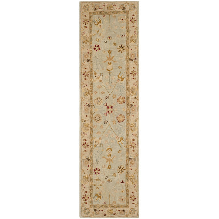 SAFAVIEH Anatolia AN559B Handmade Taupe / Beige Rug Image 1