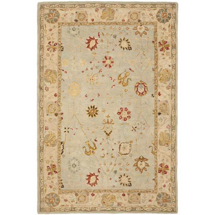 SAFAVIEH Anatolia AN559B Handmade Taupe / Beige Rug Image 8