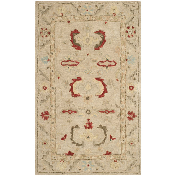 SAFAVIEH Anatolia AN570A Handmade Beige / Beige Rug Image 3