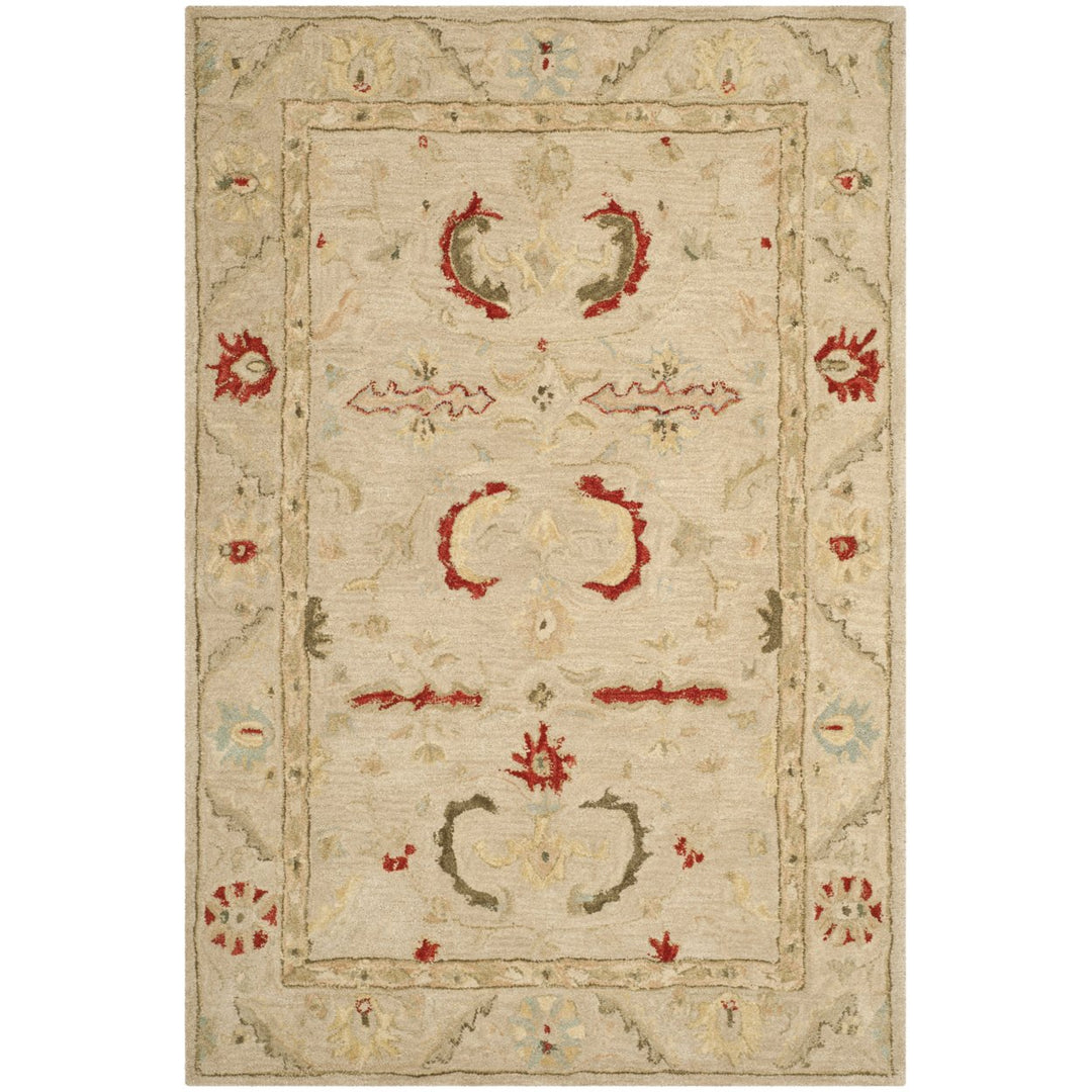 SAFAVIEH Anatolia AN570A Handmade Beige / Beige Rug Image 4