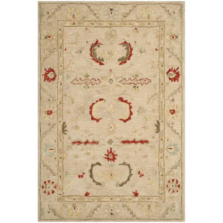 SAFAVIEH Anatolia AN570A Handmade Beige / Beige Rug Image 4