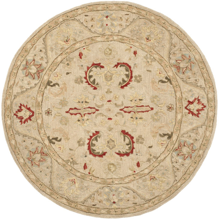 SAFAVIEH Anatolia AN570A Handmade Beige / Beige Rug Image 7