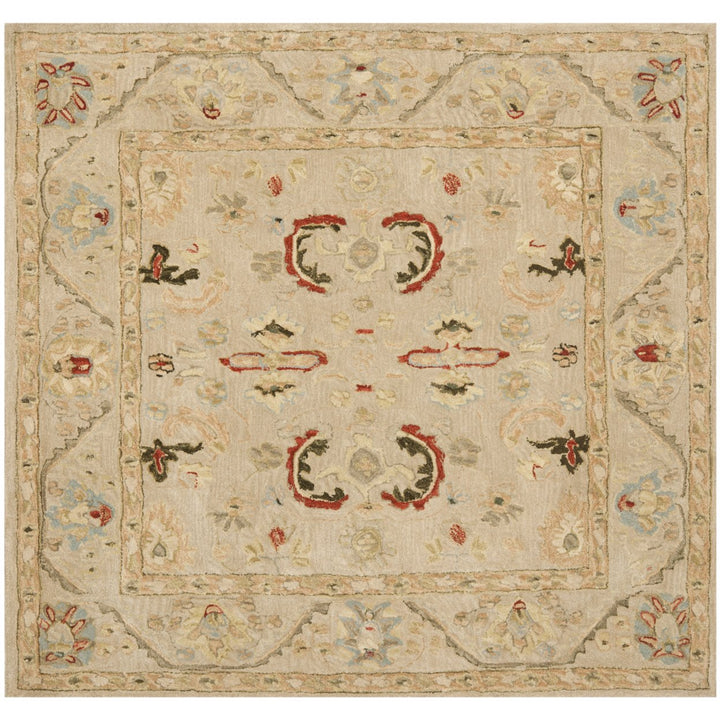 SAFAVIEH Anatolia AN570A Handmade Beige / Beige Rug Image 8