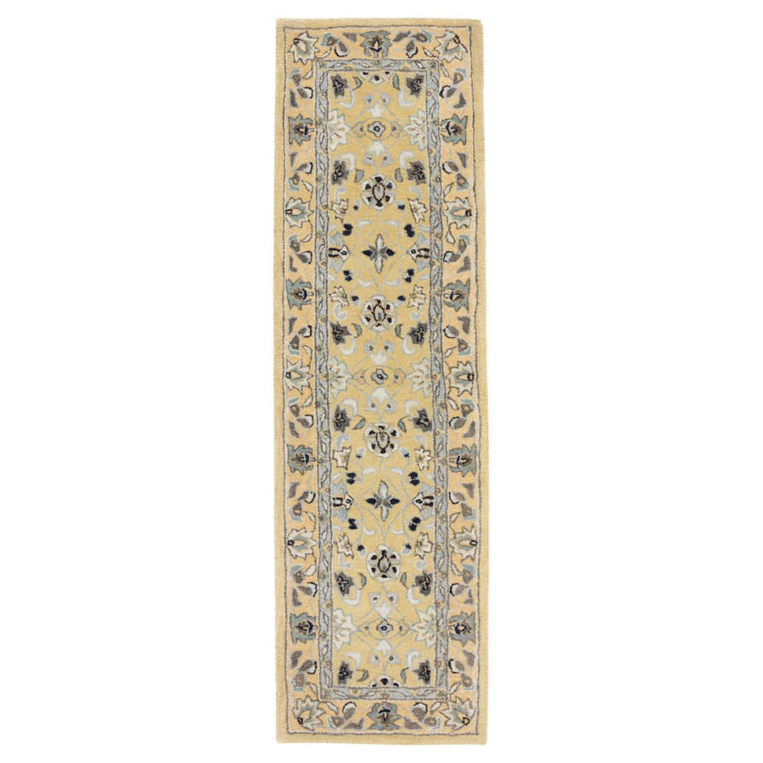 SAFAVIEH Anatolia AN580C Handmade Golden Pear /Smoke Rug Image 1