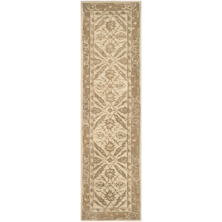 SAFAVIEH Anatolia AN583C Handmade Ivory / Brown Rug Image 5