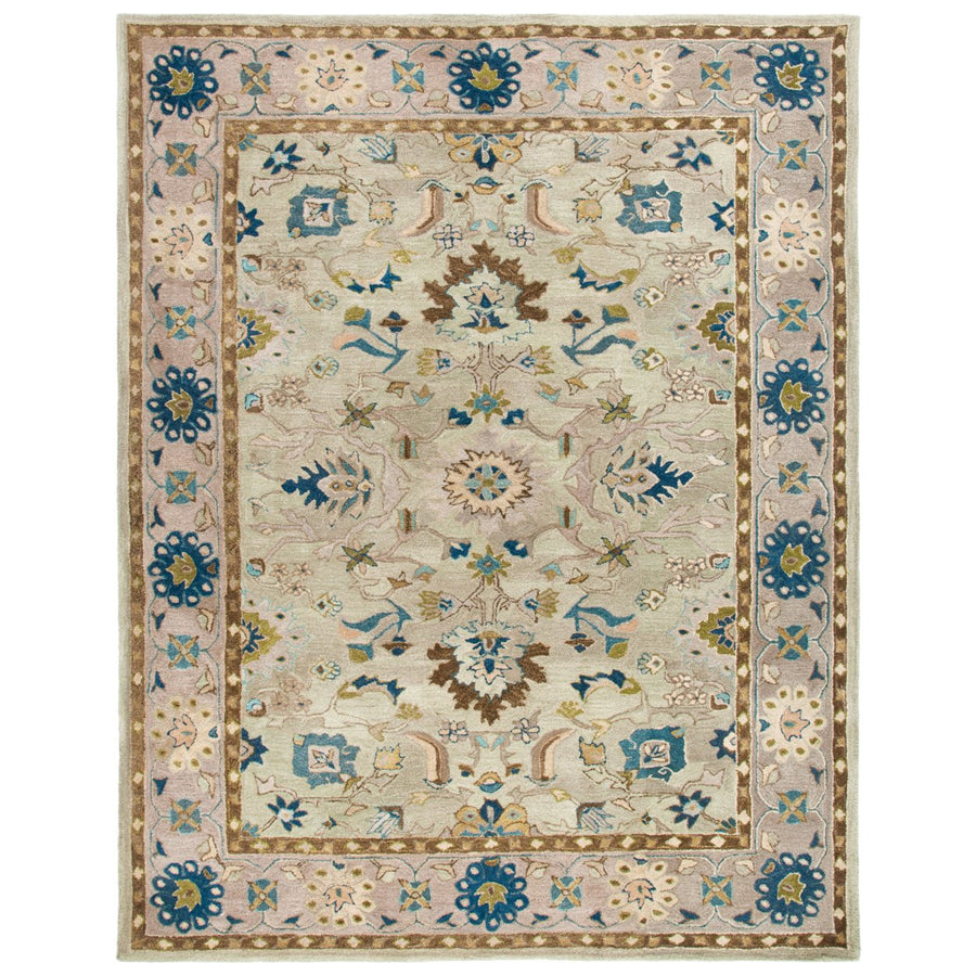 SAFAVIEH Anatolia AN585B Handmade Ivory / Beige Rug Image 1