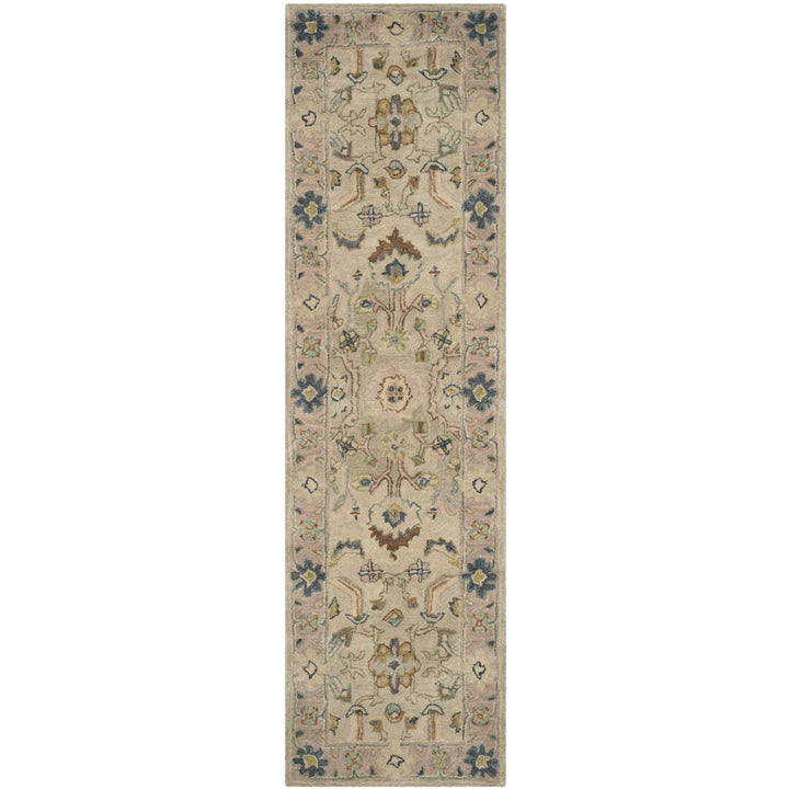 SAFAVIEH Anatolia AN585B Handmade Ivory / Beige Rug Image 5