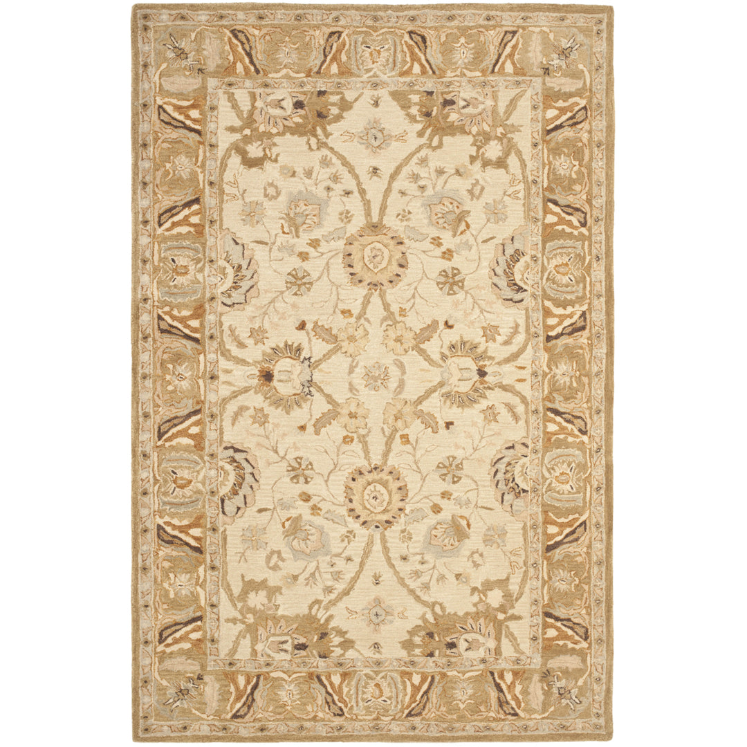 SAFAVIEH Anatolia AN585B Handmade Ivory / Beige Rug Image 11