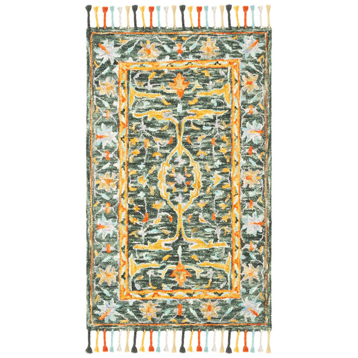 SAFAVIEH Aspen APN116X Handmade Olive / Rust Rug Image 9