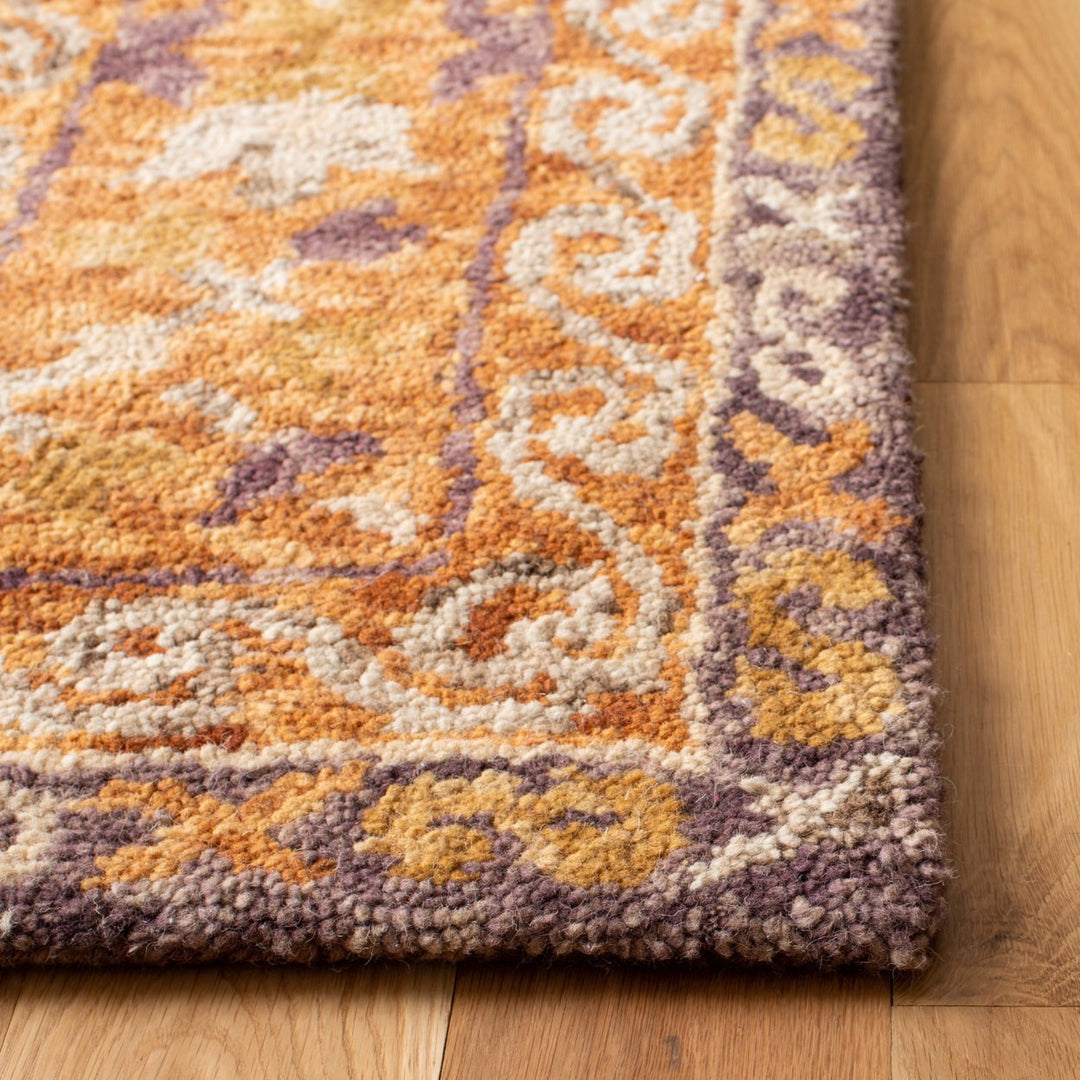 SAFAVIEH Aspen APN127T Handmade Brown / Purple Rug Image 3