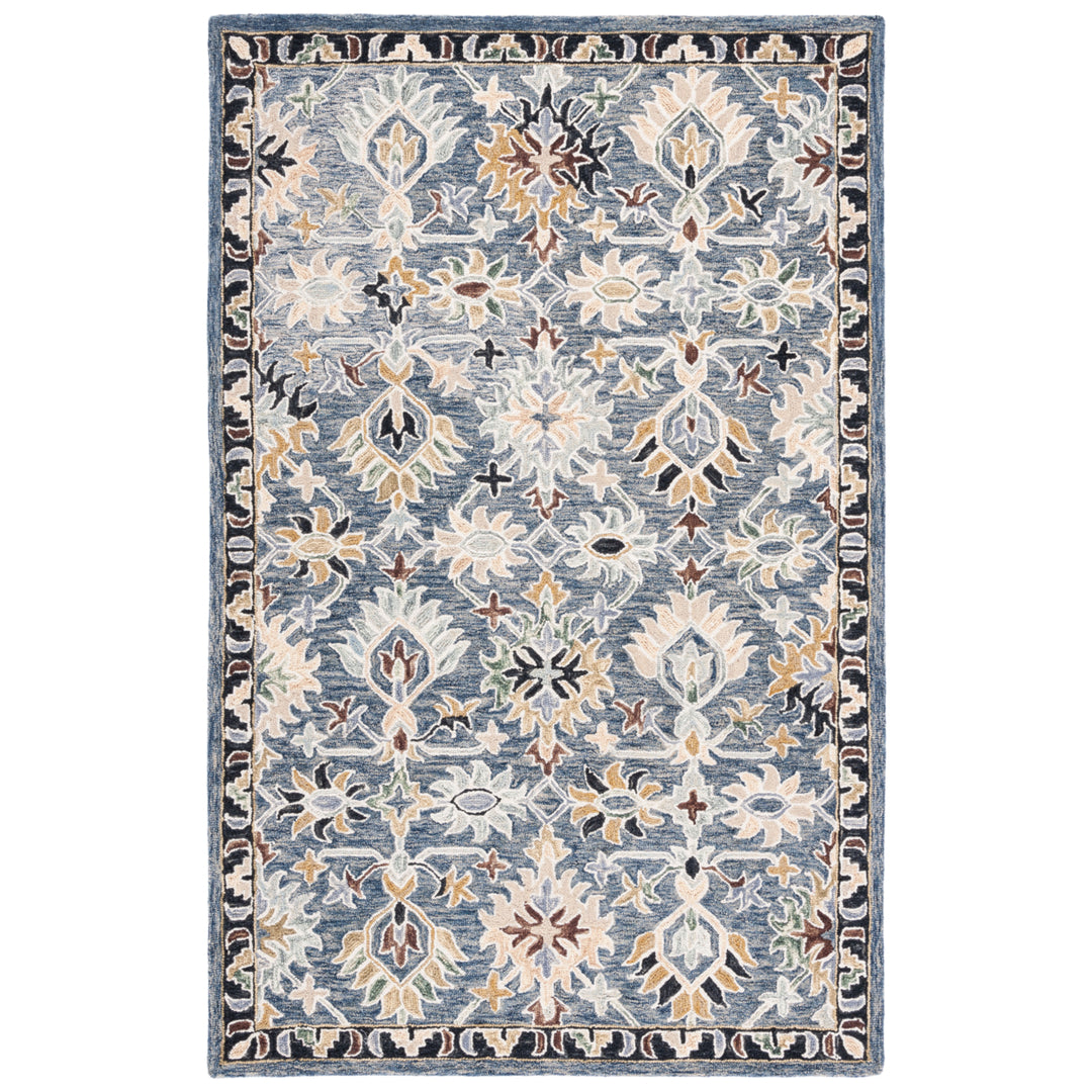 SAFAVIEH Aspen Collection APN135F Handmade Grey/Sage Rug Image 5