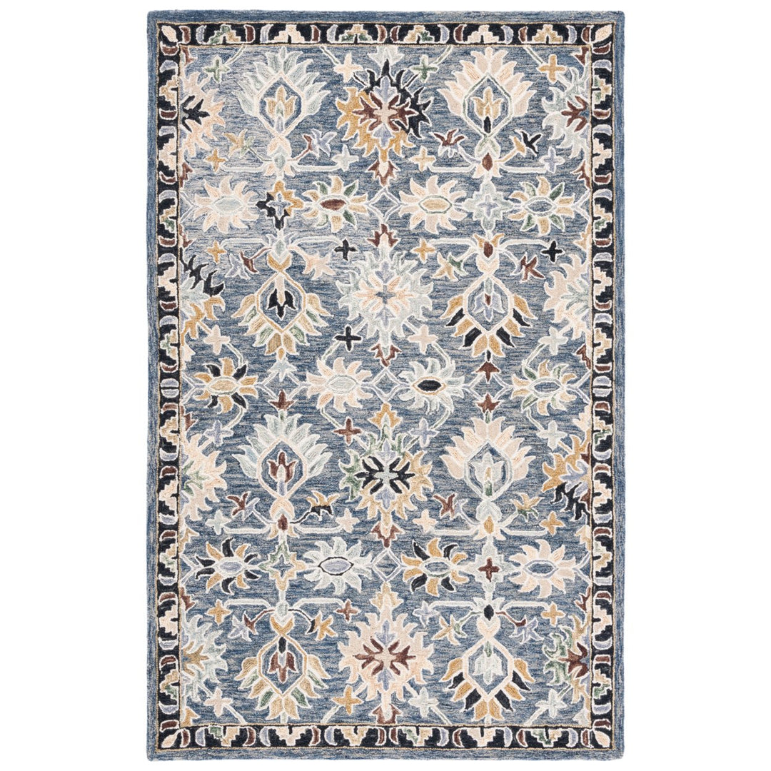 SAFAVIEH Aspen Collection APN135F Handmade Grey/Sage Rug Image 1