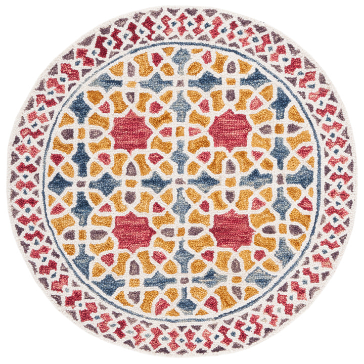 SAFAVIEH Aspen APN149Q Handmade Red / Yellow Rug Image 2