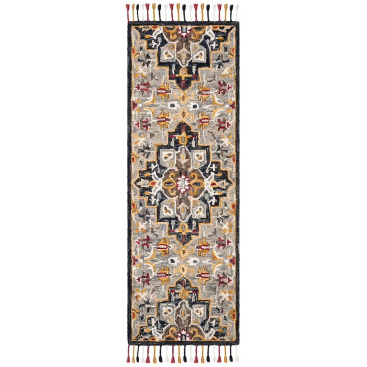 SAFAVIEH Aspen Collection APN207F Grey / Charcoal Rug Image 5