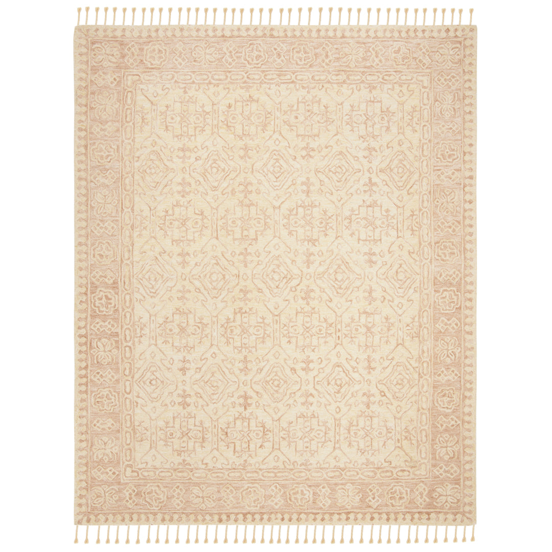 SAFAVIEH Aspen APN225A Handmade Ivory / Blush Rug Image 1