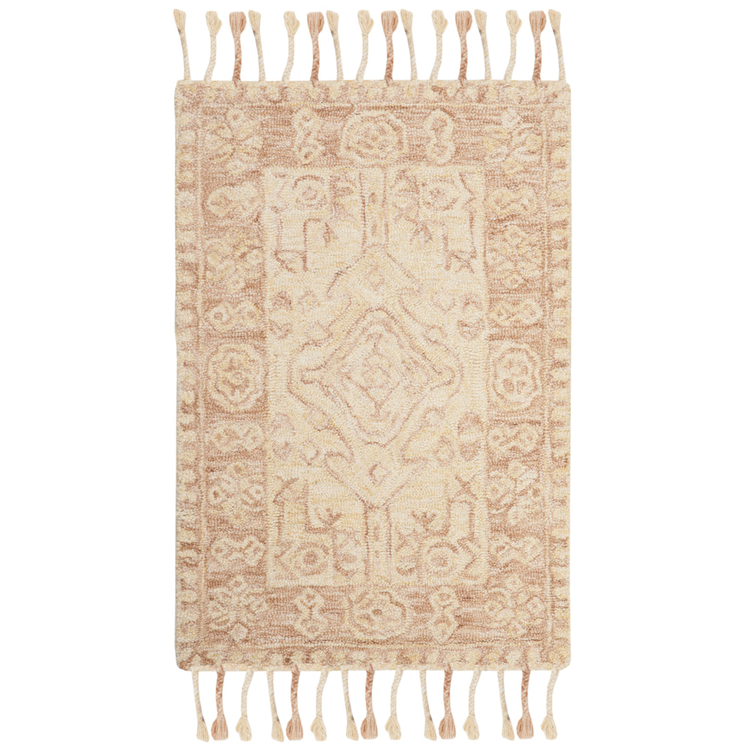 SAFAVIEH Aspen APN225A Handmade Ivory / Blush Rug Image 8