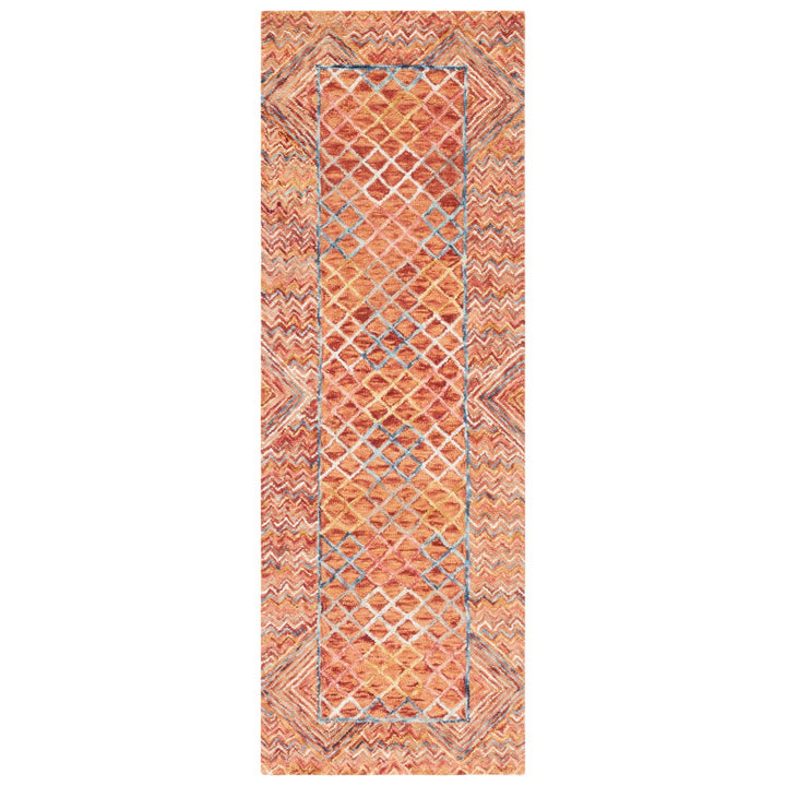 SAFAVIEH Aspen Collection APN282D Handmade Gold/Pink Rug Image 3