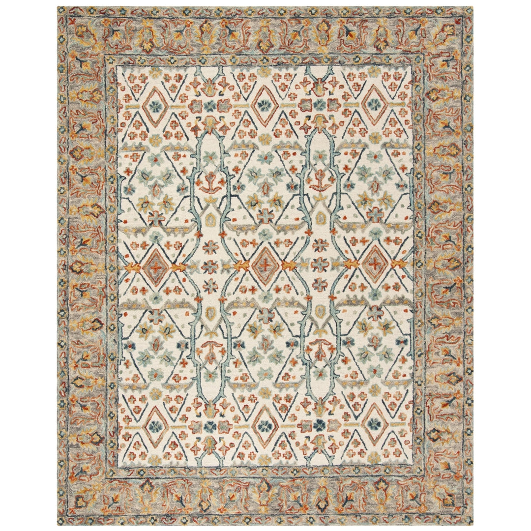 SAFAVIEH Aspen APN308A Handmade Ivory / Blue Rug Image 2