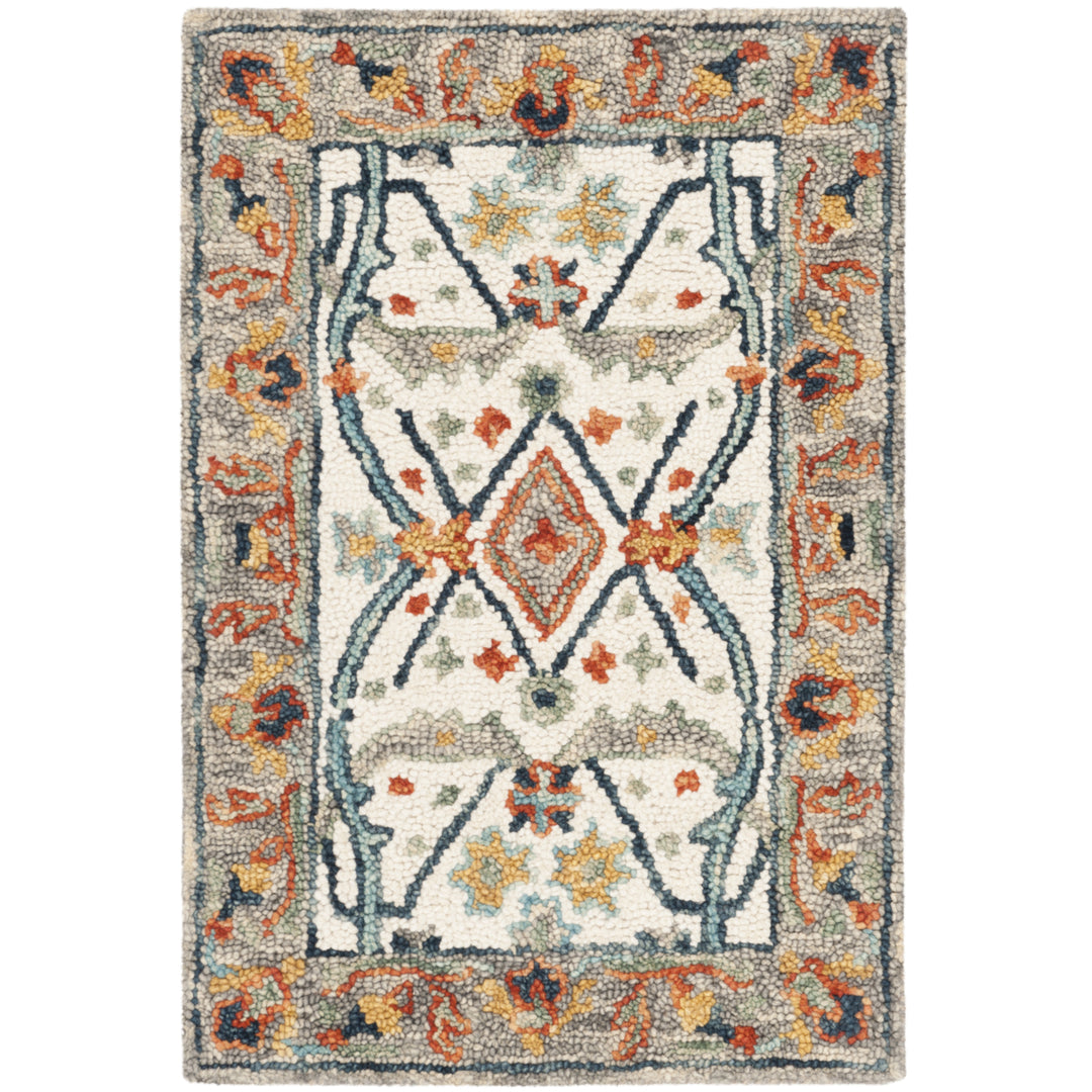 SAFAVIEH Aspen APN308A Handmade Ivory / Blue Rug Image 3