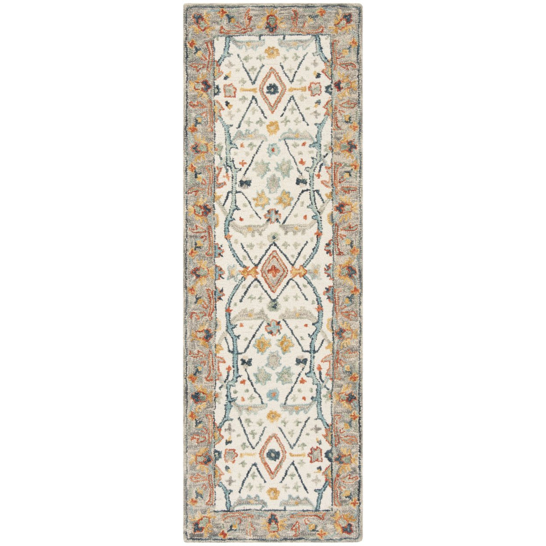 SAFAVIEH Aspen APN308A Handmade Ivory / Blue Rug Image 1