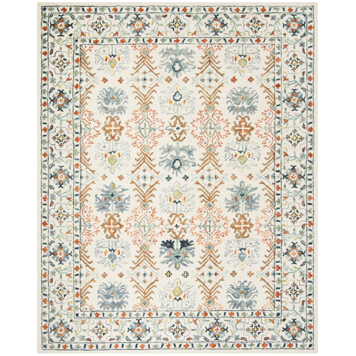 SAFAVIEH Aspen APN310A Handmade Ivory / Blue Rug Image 1