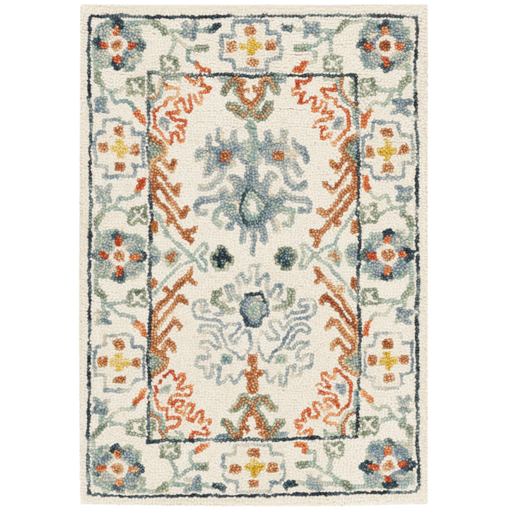 SAFAVIEH Aspen APN310A Handmade Ivory / Blue Rug Image 3