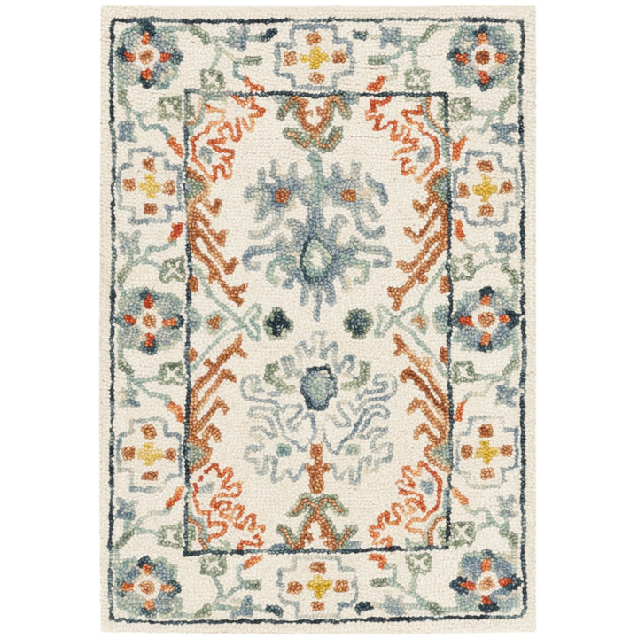 SAFAVIEH Aspen APN310A Handmade Ivory / Blue Rug Image 1