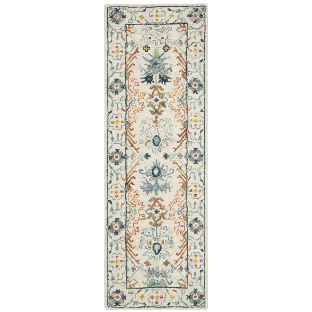 SAFAVIEH Aspen APN310A Handmade Ivory / Blue Rug Image 1