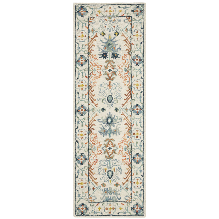 SAFAVIEH Aspen APN310A Handmade Ivory / Blue Rug Image 5