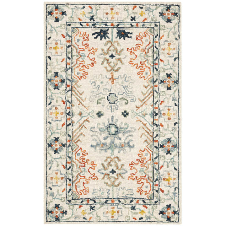 SAFAVIEH Aspen APN310A Handmade Ivory / Blue Rug Image 7