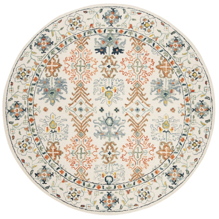 SAFAVIEH Aspen APN310A Handmade Ivory / Blue Rug Image 1