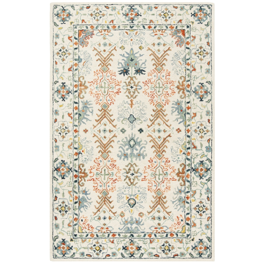 SAFAVIEH Aspen APN310A Handmade Ivory / Blue Rug Image 10