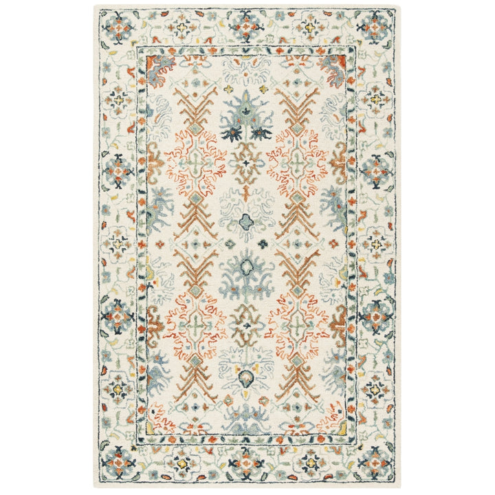 SAFAVIEH Aspen APN310A Handmade Ivory / Blue Rug Image 10